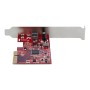 StarTech.com USB 3.2 Gen 2x2 PCIe Card - USB-C 20Gbps PCI Express 3.0 x4 Controller - USB Type-C Add-On PCIe Expansion Card -Win