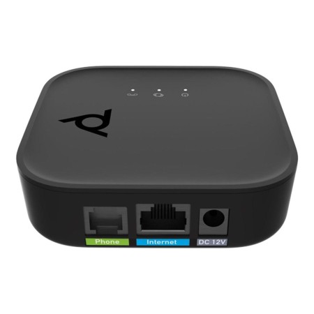 Poly ATA 400 1FXS Voice Port VoIP Adapter with Open SIP and Power Supply (8F3H4AA)