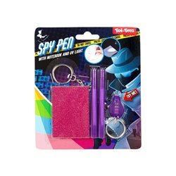 Toi-Toys Notebook with UV Lamp and Secret Writing Pen