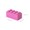 LEGO STORAGE MINI BOX 8 - BRIGHT PURPLE