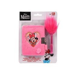 Slammer Minnie Diary Plush incl. Pen