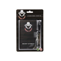 Johntoy Secret Logbook with Secret Writing Pen (Assorted)