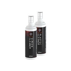 Deltaco Cleaning kit for monitor and peripherals 2x 100ml 2x towels