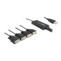 DeLOCK USB 2.0  4 x Serial Adapter