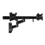 StarTech.com Wall-Mount Dual Monitor Arm - Articulating - justerbar arm