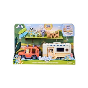 Bluey 4WD & CAMPERVAN PLAYSET