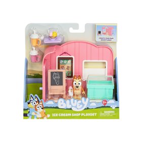 Bluey Playset Mini Ice Cream shop playset