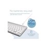 R-Go Tools R-Go Ergonomic Keyboard Compact break - Tastaturen - Englisch - US - Weiss