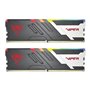 Patriot Viper Venom RGB DDR5 series - DDR5 - kit - 32 GB: 2 x 16 GB - DIMM 288-pin - 7200 MHz / PC5-57600 - unbuffered