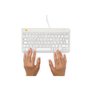 R-Go Tools R-Go Compact Break - keyboard - with integrated break indicator - QWERTY - Italian - white Input Device - Tastaturen 
