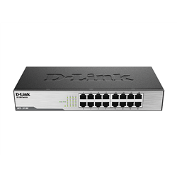D-Link DES-1016D 16-Port Fast Ethernet Unmanaged Desktop Switch