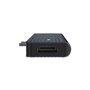 RAPOO Multiport USB-C UCM-2003 7-i-2 USB-C-Adapter (MacBook) USB-Hubs - 7 - Schwarz