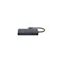 RAPOO Multiport USB-C UCM-2005 10-i-1 USB-C-Adapter USB-Hubs - 10 - Schwarz