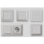 Logic Group Matrix ZDB5100 Z-Wave Universal Smart Wall Switch Dimmer for FUGA®