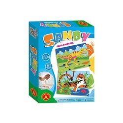 Alexander Toys Sand Art Craft Set Dinosaur & Tiger