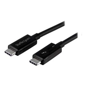 StarTech.com Thunderbolt 3 (40Gbps) USB C Cable - Black - 50cm