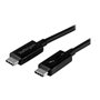 StarTech.com Thunderbolt 3 (40Gbps) USB C Cable - Black - 50cm