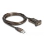 DeLOCK Adapter USB 2.0 Type-A  1 x Serial DB9 RS-232