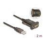 DeLOCK Adapter USB 2.0 Type-A  1 x Serial DB9 RS-232
