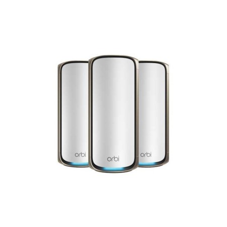 Netgear RBE973S Orbi 970 BE27000 Quad-Band WiFi 7 Mesh System 27Gbps (3-Pack) - Mesh router 802.11a/b/g/n/ac/ax/be (Wi-Fi 7)