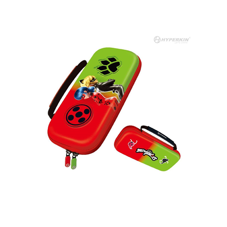 Hyperkin Official Miraculous Hard Carrying Case (Bug & Cat) - Miscellaneous Bag - Nintendo Switch