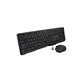 V7 CKW350US - keyboard and mouse set - 100% (full size) - QWERTY - US - black Input Device - Tastatur & Maus Set - Englisch - US