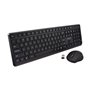 V7 CKW350US - keyboard and mouse set - 100% (full size) - QWERTY - US - black Input Device - Tastatur & Maus Set - Englisch - US