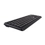 V7 CKW350US - keyboard and mouse set - 100% (full size) - QWERTY - US - black Input Device - Tastatur & Maus Set - Englisch - US
