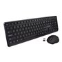 V7 CKW350US - keyboard and mouse set - 100% (full size) - QWERTY - US - black Input Device - Tastatur & Maus Set - Englisch - US