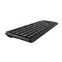 V7 CKU350US - keyboard and mouse set - 100% (full size) - QWERTY - US - black Input Device - Tastatur & Maus Set - Englisch - US