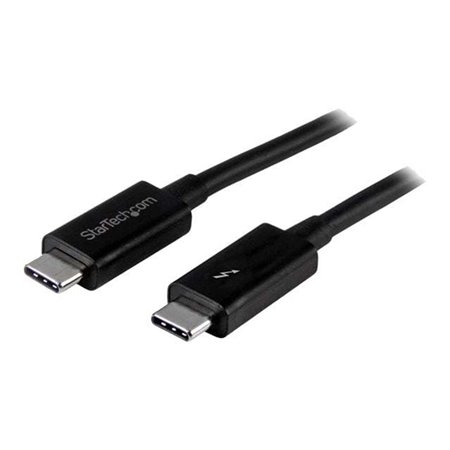 StarTech.com Thunderbolt 3 (20Gbps) USB C Cable - Black - 2m