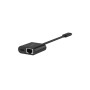 Belkin CONNECT - network adapter - USB-C - Gigabit Ethernet x 1 + USB-C (power only) x 1