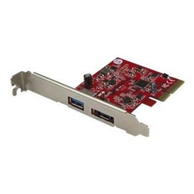 StarTech.com 2-Port USB 3.1 (10Gbps) and eSATA PCIe Card - 1x USB-A and 1x eSATA - USB-adapter