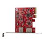 StarTech.com 2-Port USB 3.1 (10Gbps) and eSATA PCIe Card - 1x USB-A and 1x eSATA - USB-adapter