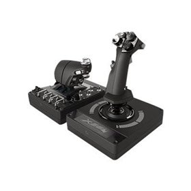 Logitech G Saitek X56 H.O.T.A.S. - joystick og speeder - kabling - Wired Joystick and throttle - PC