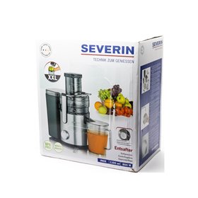 SEVERIN ES 3570 - saftpresser - rustfrit stål/sort