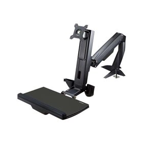 StarTech.com Sit-Stand Workstation Wall Mount - Single Monitor - monteringspakke