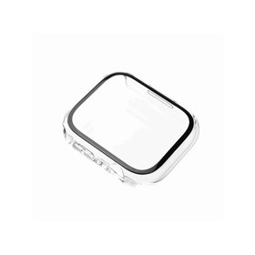 FIXED PURE Case w. Glass for Apple Watch 44 mm Clear