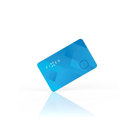 FIXED Tag Card Tracker for Apple Find My Blue