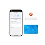 FIXED Tag Card Tracker for Apple Find My Blue