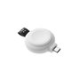 FIXED Wireless USB-C charger (MFI) for Apple Watch White