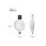 FIXED Wireless USB-C charger (MFI) for Apple Watch White