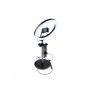 FIXED LED Ring Desktop Tablet/Phone Tripod Stand Black