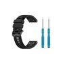 FIXED Silicone Strap for Garmin QuickFit 26mm Black