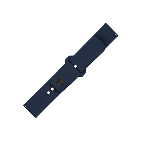FIXED Silicone Strap Smartwatch Universal 20 mm Blue