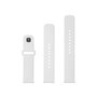 FIXED Silicone Strap Smartwatch Universal 20 mm White