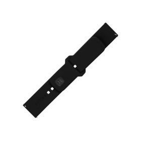 FIXED Silicone Strap Smartwatch Universal 22 mm Black