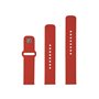 FIXED Silicone Strap Smartwatch Universal 22 mm Red