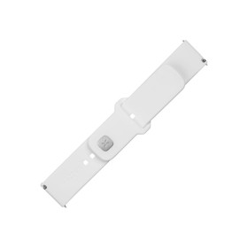 FIXED Silicone Strap Smartwatch Universal 22 mm White