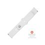 FIXED Silicone Strap Smartwatch Universal 22 mm White
